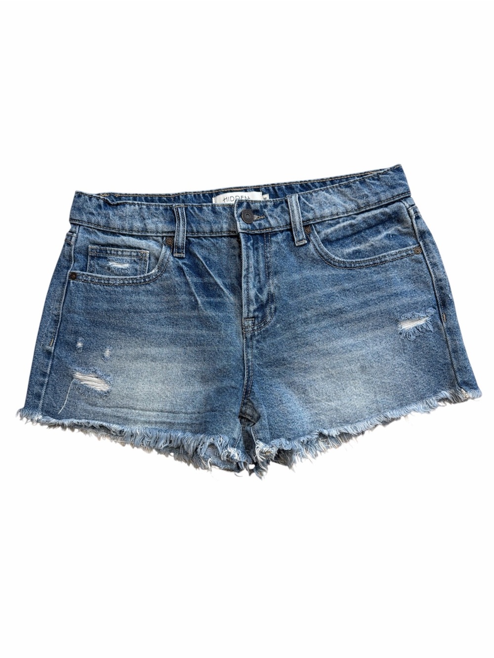 Hidden Denim Cutoff Shorts